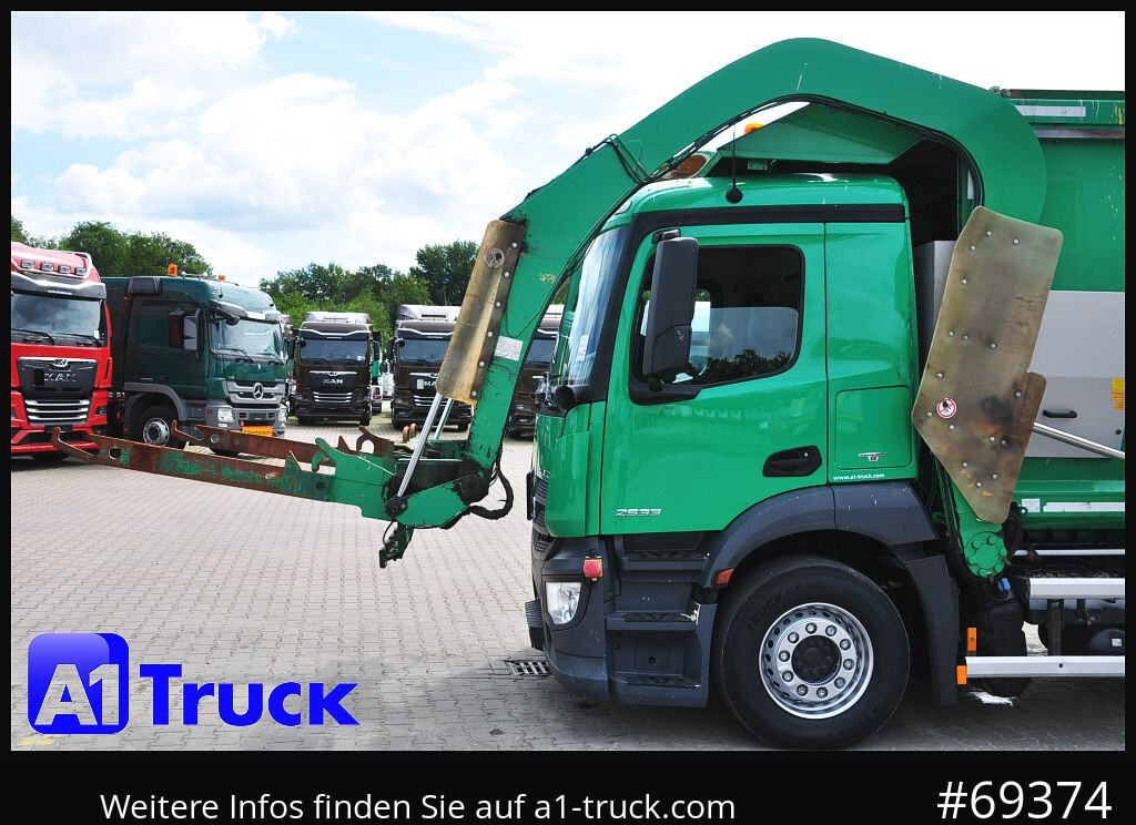 MERCEDES-BENZ Antos 2533, HS Millenium XXL37 Überkopflader, - Benne à ordures ménagères: photos 4 MERCEDES-BENZ Antos 2533, HS Millenium XXL37 Überkopflader, - Benne à ordures ménagères: photos 4