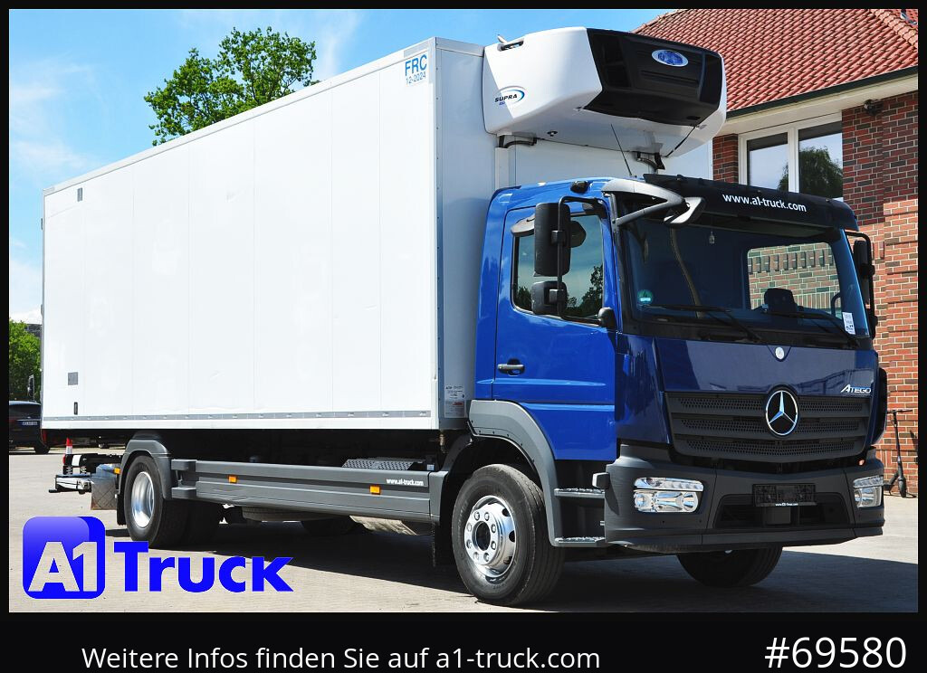 MERCEDES-BENZ Atego 1624, Kühlkoffer, Carrier Supra 850, LBW, 7510mm - Camion frigorifique: photos 1 MERCEDES-BENZ Atego 1624, Kühlkoffer, Carrier Supra 850, LBW, 7510mm - Camion frigorifique: photos 1