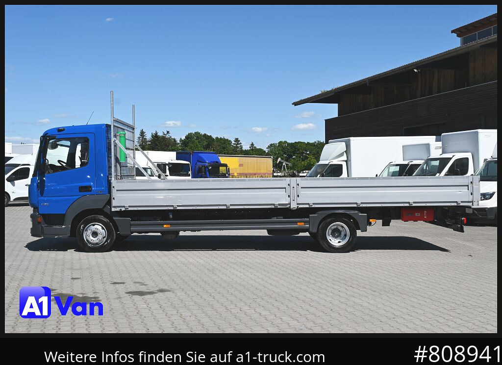 Camion plateau MERCEDES-BENZ Atego 816 Pritsche, 7 Meter lang , Automatik: photos 12