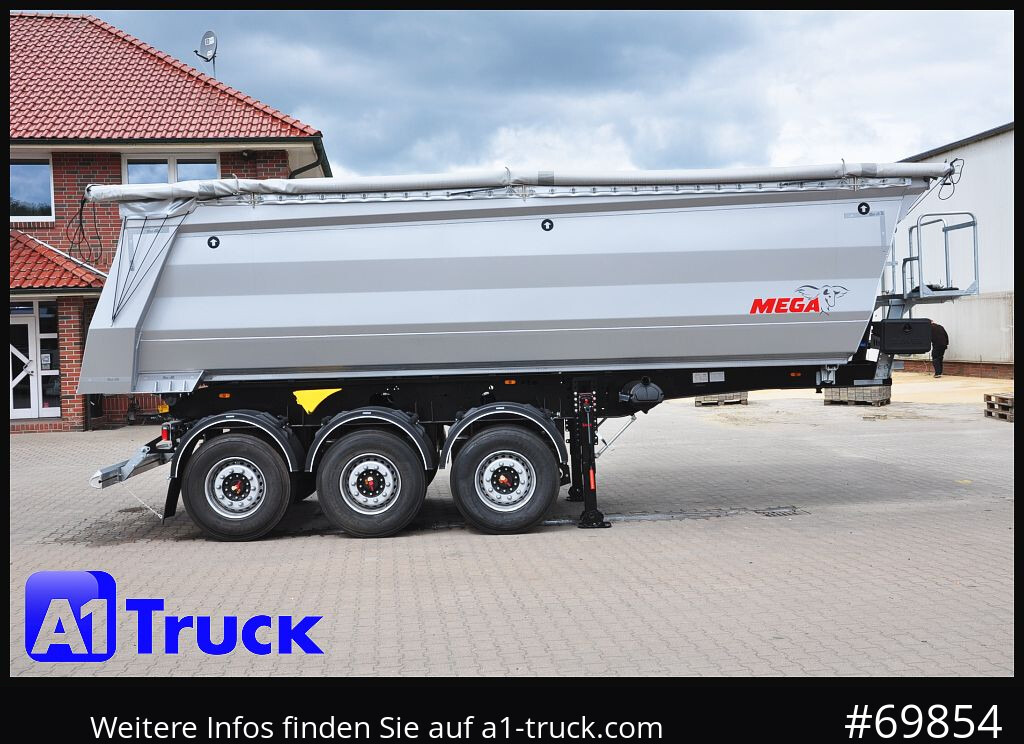 Semi-remorque benne neuf REISCH Mega  28m³ Lift Stahl  SAF Hardox: photos 8