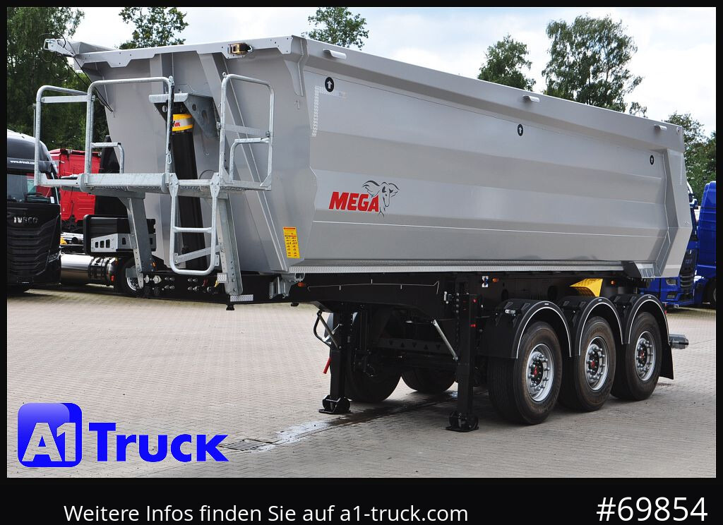 Semi-remorque benne neuf REISCH Mega  28m³ Lift Stahl  SAF Hardox: photos 12