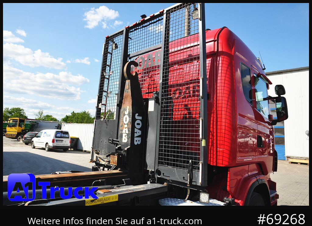 SCANIA R480, Abrollkipper Joab, 8x4, Lift-Lenkachse, - Camion ampliroll: photos 4 SCANIA R480, Abrollkipper Joab, 8x4, Lift-Lenkachse, - Camion ampliroll: photos 4