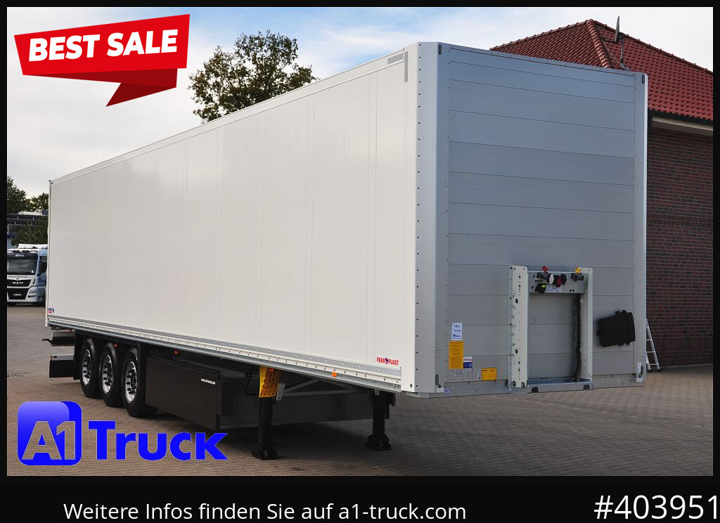 SCHMITZ SBO 24, Lift, PK Doppelstock, NEU sofort - Semi-remorque fourgon: photos 1 SCHMITZ SBO 24, Lift, PK Doppelstock, NEU sofort - Semi-remorque fourgon: photos 1