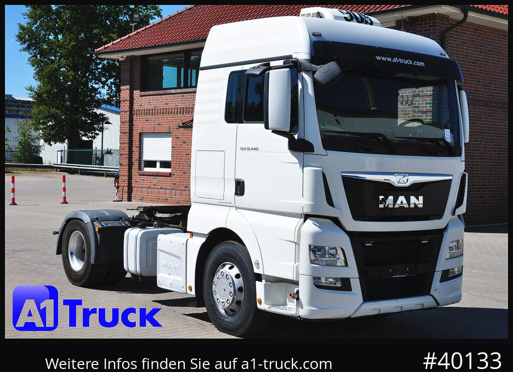 MAN TGX 18.440, Hydraulik, Intarder, Standklima, - Tracteur routier: photos 1 MAN TGX 18.440, Hydraulik, Intarder, Standklima, - Tracteur routier: photos 1
