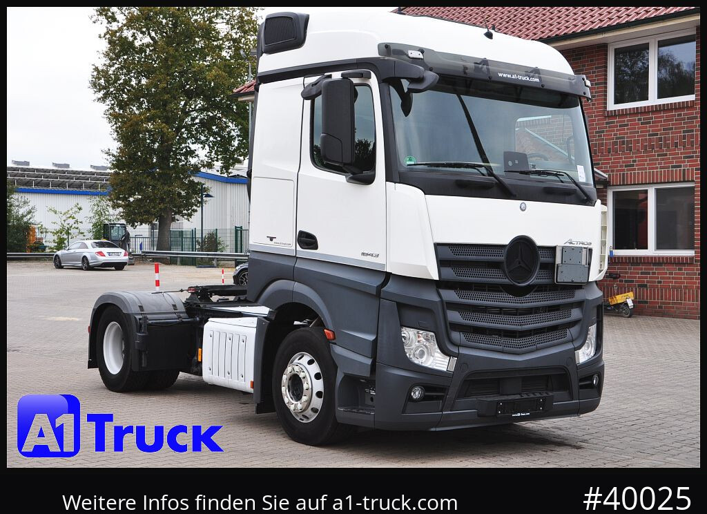 MERCEDES-BENZ Actros 1843, ADR, Standard SZM, Retarder, - Tracteur routier: photos 1 MERCEDES-BENZ Actros 1843, ADR, Standard SZM, Retarder, - Tracteur routier: photos 1