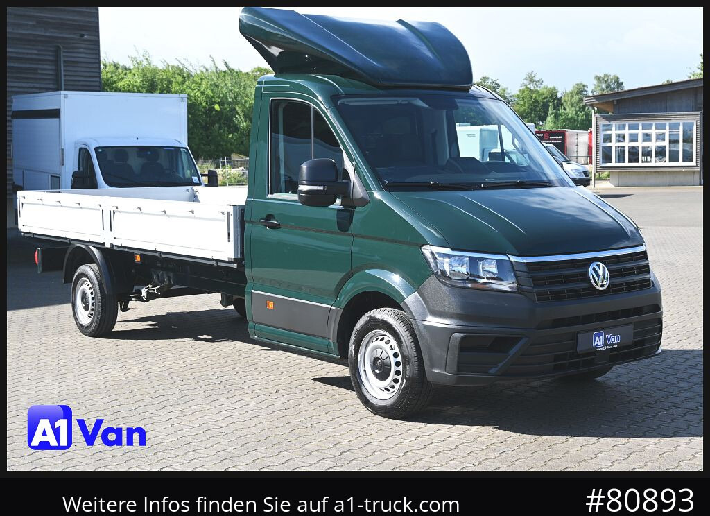 VOLKSWAGEN Crafter 35 Pritsche Maxi, Klima, AHK, - Fourgon plateau: photos 1 VOLKSWAGEN Crafter 35 Pritsche Maxi, Klima, AHK, - Fourgon plateau: photos 1
