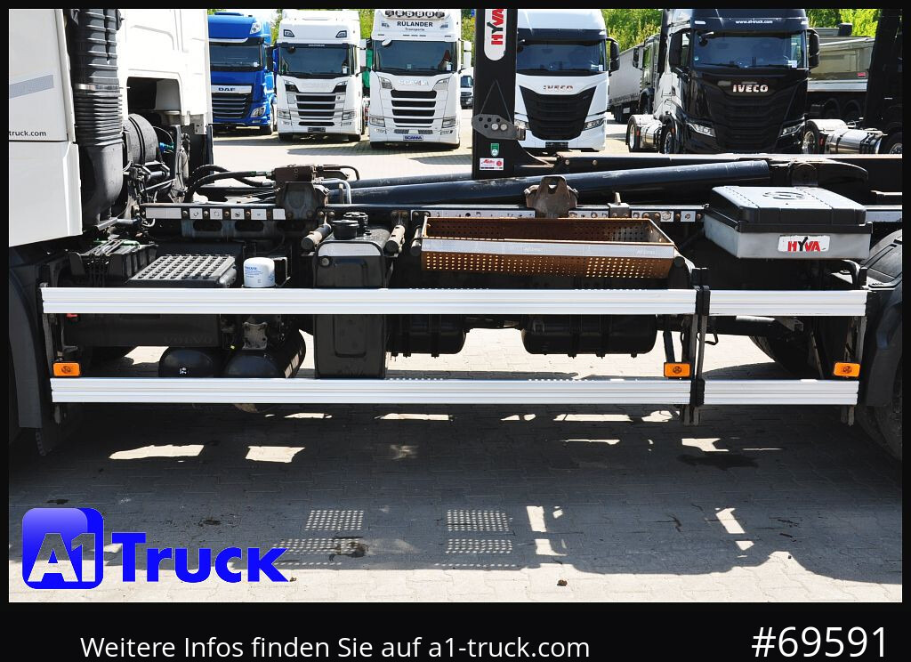 VOLVO FH 460 XL, HYVA Abrollkipper, Liftachse, - Camion ampliroll: photos 2 VOLVO FH 460 XL, HYVA Abrollkipper, Liftachse, - Camion ampliroll: photos 2