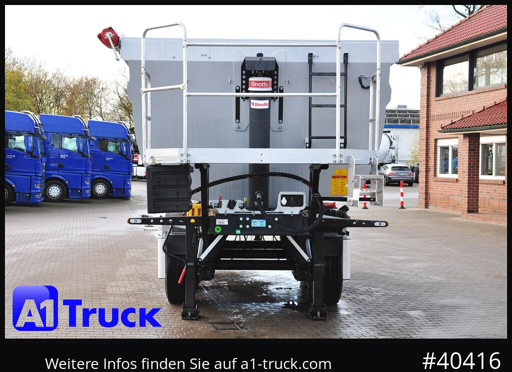 Semi-remorque benne neuf WIELTON Wielton 26m³ Strong Master Stahl: photos 11