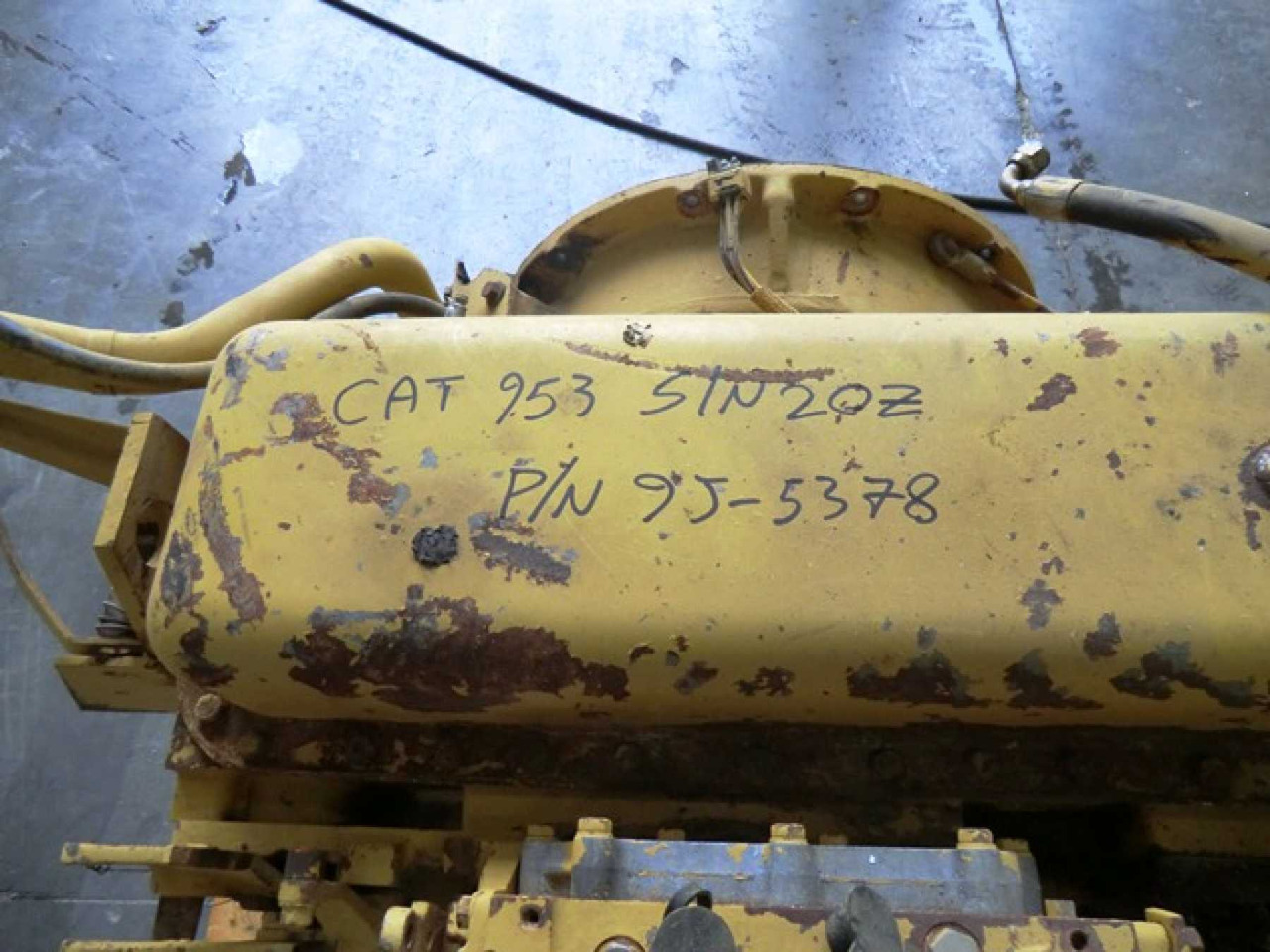 Boîte de vitesse pour Engins de chantier Caterpillar 953 TRASMISSIONE: photos 6