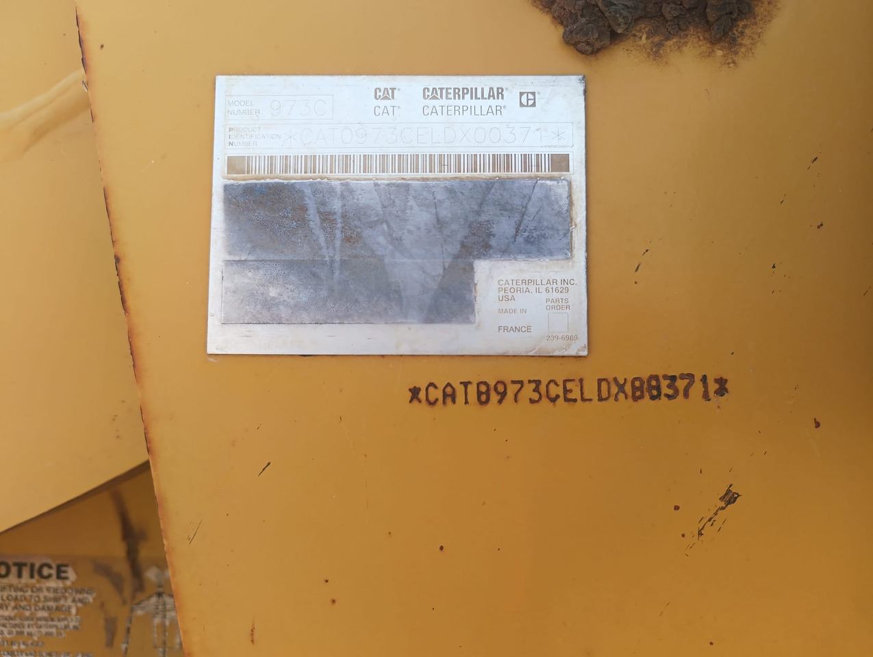 Chargeuse sur chenilles Caterpillar 973C Pala cingolata in ottime condizioni.: photos 7