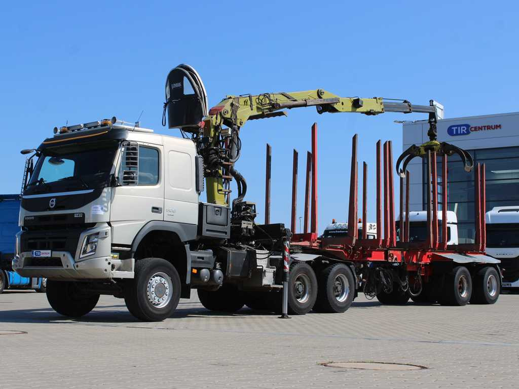 Volvo FMX 500, 6X6, LOGLIFT F265Z95 + DOLL trailer (2007) - Autre matériel: photos 1 Volvo FMX 500, 6X6, LOGLIFT F265Z95 + DOLL trailer (2007) - Autre matériel: photos 1