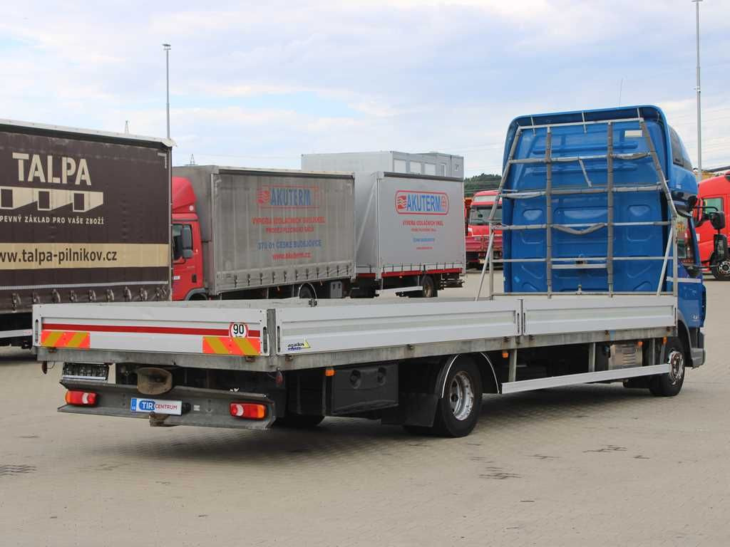 DAF LF 260, SLEEPING CABIN, EURO 6, PNEU 80% - Camion plateau: photos 3 DAF LF 260, SLEEPING CABIN, EURO 6, PNEU 80% - Camion plateau: photos 3