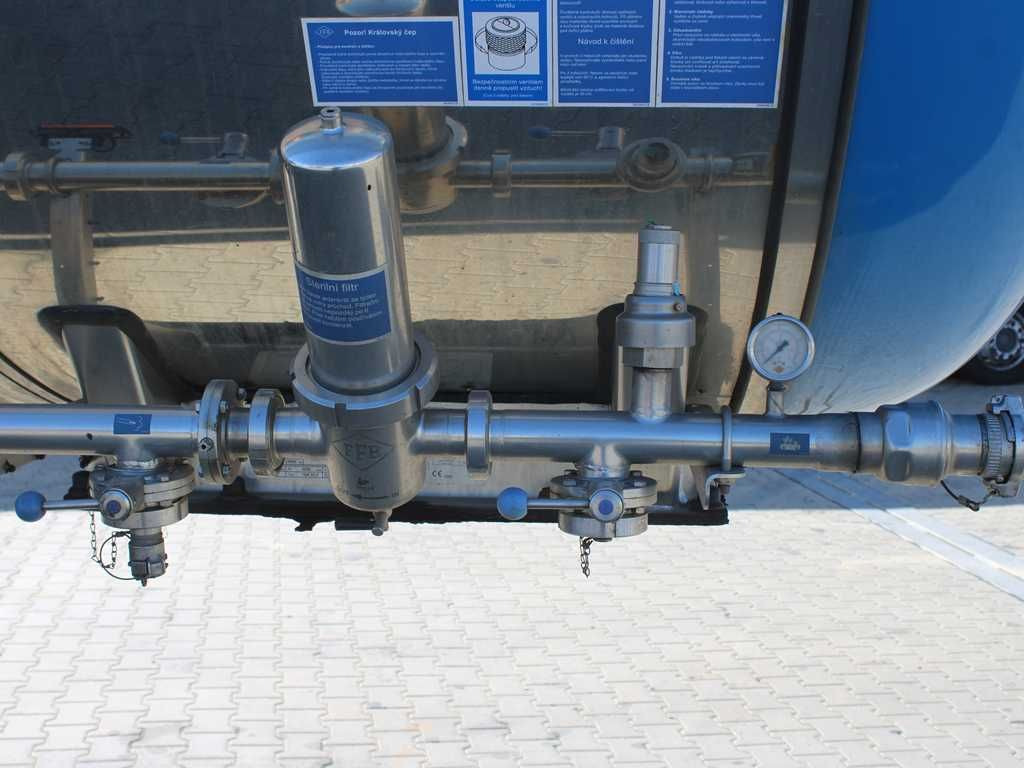 Semi-remorque citerne Feldbinder FELDBINDER tsa 32.3, NO ADR, 32m³, LIFTING AXLE: photos 11