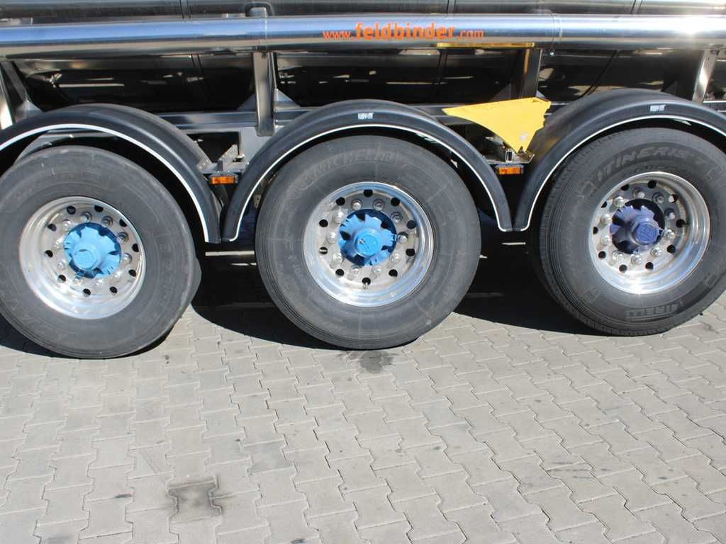 Semi-remorque citerne Feldbinder FELDBINDER tsa 32.3, NO ADR, 32m³, LIFTING AXLE: photos 13