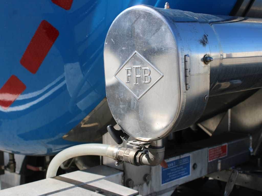 Semi-remorque citerne Feldbinder FELDBINDER tsa 32.3, NO ADR, 32m³, LIFTING AXLE: photos 8