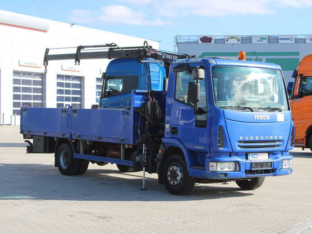 Iveco EUROCARGO 100E17, EURO 3, CRANE HIAB 035-2 - Camion grue: photos 2 Iveco EUROCARGO 100E17, EURO 3, CRANE HIAB 035-2 - Camion grue: photos 2
