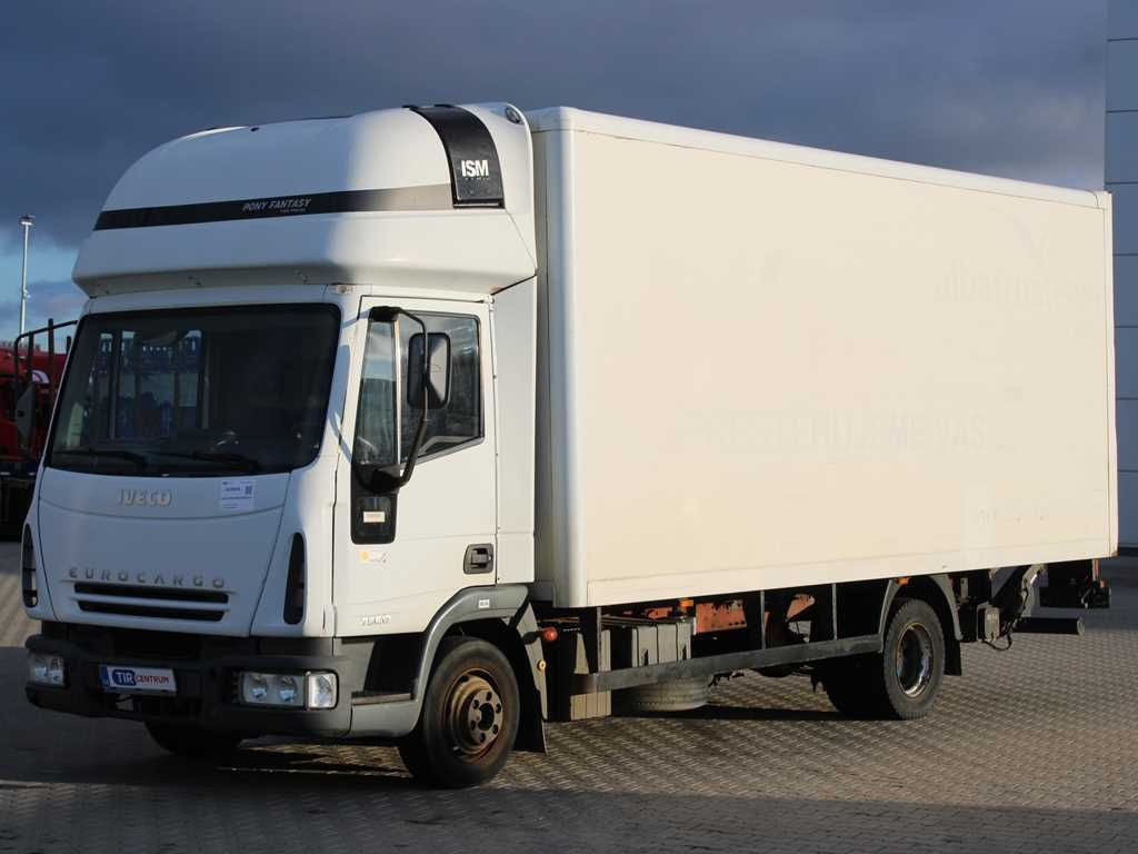 Iveco EUROCARGO ML75E17, TAIL LIFT, SLEEPING CABIN - Fourgon grand volume: photos 1 Iveco EUROCARGO ML75E17, TAIL LIFT, SLEEPING CABIN - Fourgon grand volume: photos 1