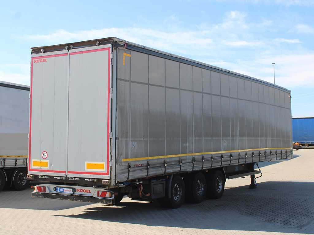 Kögel SN 24 MEGA, SAF, LOWDECK, LIFT AXLE, LIFTING ROOF, MULTILOCK - Semi-remorque rideaux coulissants: photos 4 Kögel SN 24 MEGA, SAF, LOWDECK, LIFT AXLE, LIFTING ROOF, MULTILOCK - Semi-remorque rideaux coulissants: photos 4