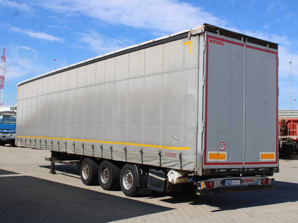 Kögel SN 24 MEGA, SAF, LOWDECK, LIFT AXLE, LIFTING ROOF, MULTILOCK - Semi-remorque rideaux coulissants: photos 5 Kögel SN 24 MEGA, SAF, LOWDECK, LIFT AXLE, LIFTING ROOF, MULTILOCK - Semi-remorque rideaux coulissants: photos 5