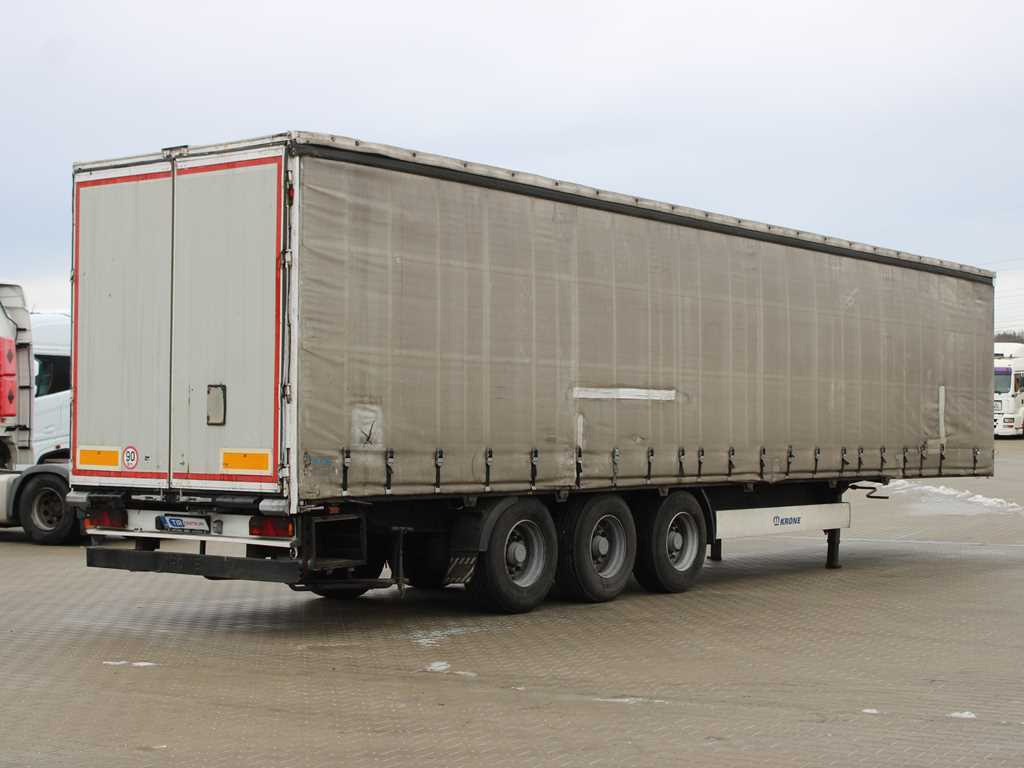 Krone KRONE SDP 27 WKE, LIFTING AXLE - Semi-remorque rideaux coulissants: photos 4 Krone KRONE SDP 27 WKE, LIFTING AXLE - Semi-remorque rideaux coulissants: photos 4