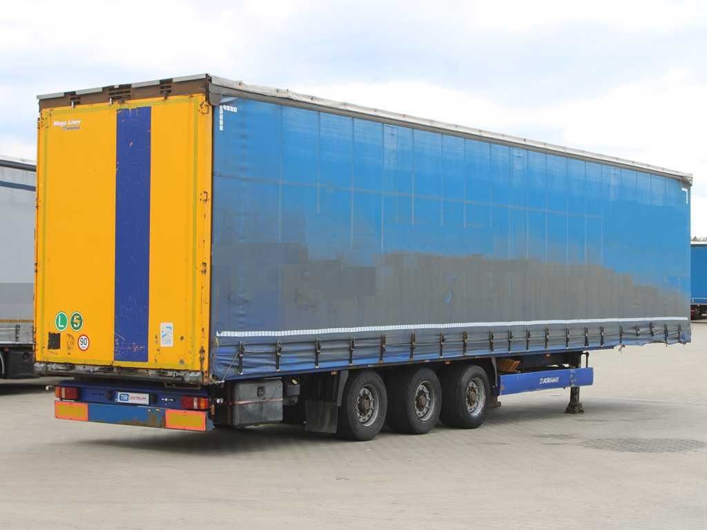 Krone SD, LIFTING AXLE, LOWDECK, LIFTING ROOF - Semi-remorque rideaux coulissants: photos 4 Krone SD, LIFTING AXLE, LOWDECK, LIFTING ROOF - Semi-remorque rideaux coulissants: photos 4