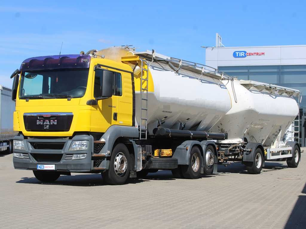 MAN TGA 26.440, 6x2, EURO 5, FELDBINDER 30m3+SPITZER - Camion citerne: photos 1 MAN TGA 26.440, 6x2, EURO 5, FELDBINDER 30m3+SPITZER - Camion citerne: photos 1