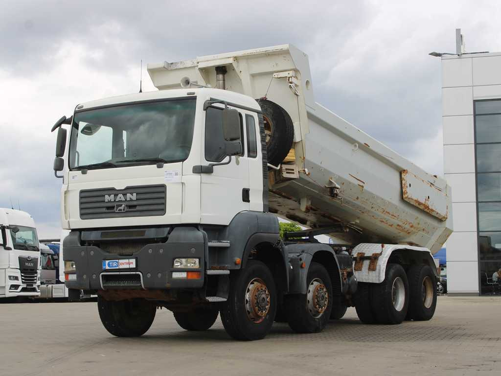 MAN TGA 41.440, EURO 4, 8X6, 19 m³ - Camion benne: photos 1 MAN TGA 41.440, EURO 4, 8X6, 19 m³ - Camion benne: photos 1