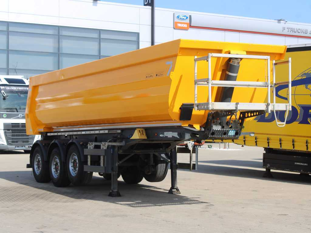Meiller MHPS 15/27, SAF, LIFT AXLE, 30m³, SLIDING PIN FOR 4X2 AND 6X4 - Semi-remorque benne: photos 3 Meiller MHPS 15/27, SAF, LIFT AXLE, 30m³, SLIDING PIN FOR 4X2 AND 6X4 - Semi-remorque benne: photos 3