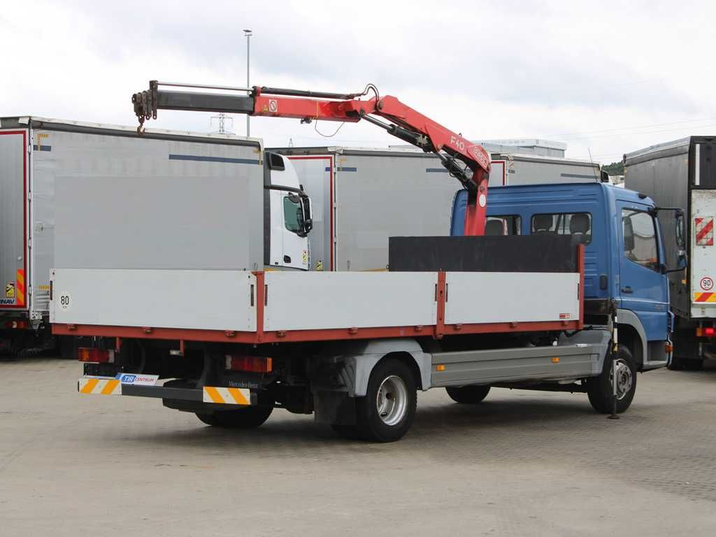 Mercedes-Benz ATEGO 1018, EURO 3, CRANE FASSI F40A.21 - Camion grue: photos 3 Mercedes-Benz ATEGO 1018, EURO 3, CRANE FASSI F40A.21 - Camion grue: photos 3