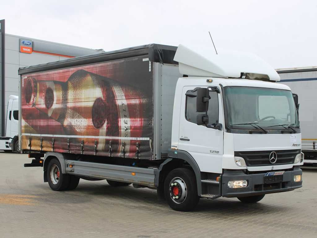 Mercedes-Benz ATEGO 1218, EURO 4 - Camion à rideaux coulissants: photos 2 Mercedes-Benz ATEGO 1218, EURO 4 - Camion à rideaux coulissants: photos 2