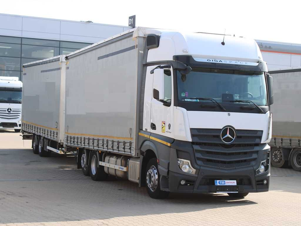 Mercedes-Benz Actros 2542, 6X2, NAVIGATION+ PANAV TVK18M Mercedes-Benz Actros 2542,6X2,EURO 6,NAVIGATION + PANAV TVK18M - Camion à rideaux coulissants: photos 2 Mercedes-Benz Actros 2542, 6X2, NAVIGATION+ PANAV TVK18M Mercedes-Benz Actros 2542,6X2,EURO 6,NAVIGATION + PANAV TVK18M - Camion à rideaux coulissants: photos 2