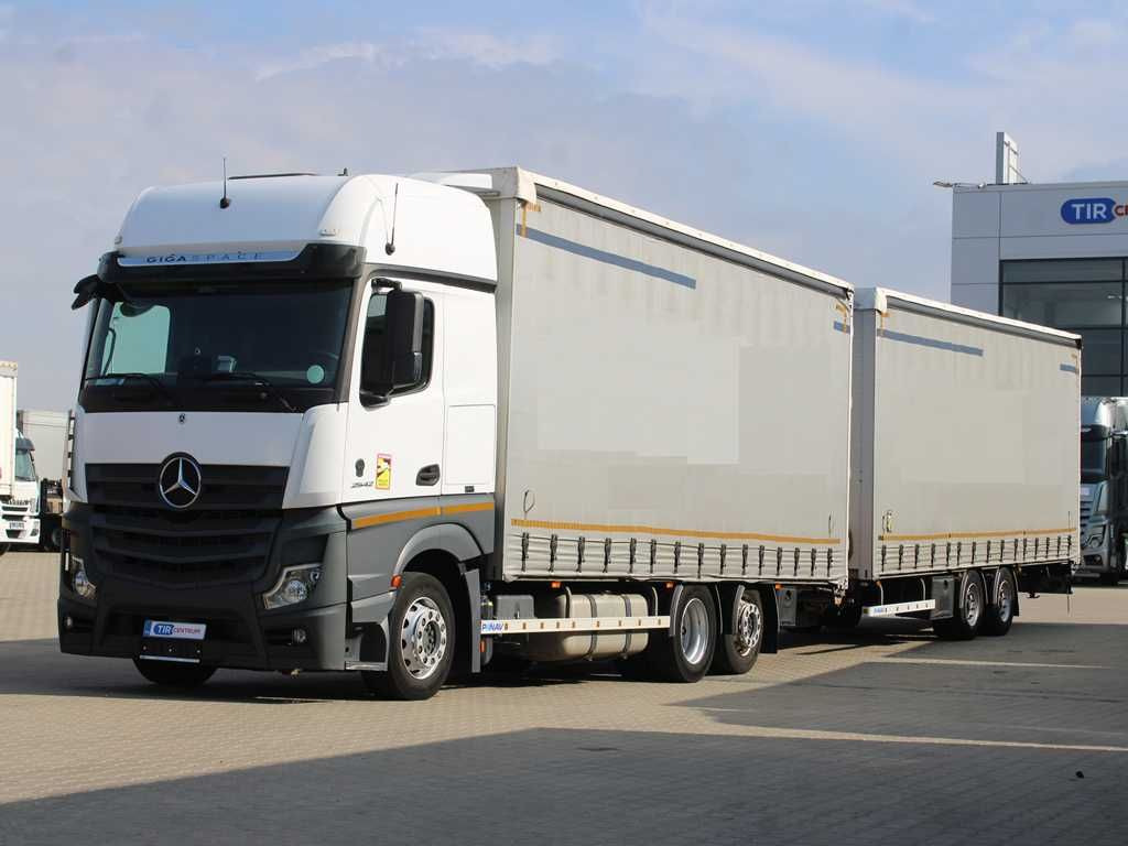 Mercedes-Benz Actros 2542, 6X2, NAVIGATION+ PANAV TVK18M Mercedes-Benz Actros 2542,6X2,EURO 6,NAVIGATION + PANAV TVK18M - Camion à rideaux coulissants: photos 1 Mercedes-Benz Actros 2542, 6X2, NAVIGATION+ PANAV TVK18M Mercedes-Benz Actros 2542,6X2,EURO 6,NAVIGATION + PANAV TVK18M - Camion à rideaux coulissants: photos 1
