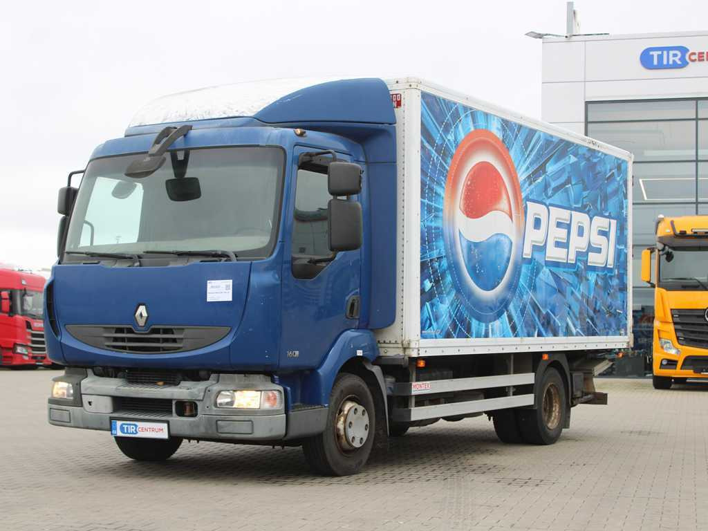 Renault MIDLUM 160.10, EURO 4, HYDRAULIC FRONT, TIRE 80% - Camion fourgon: photos 1 Renault MIDLUM 160.10, EURO 4, HYDRAULIC FRONT, TIRE 80% - Camion fourgon: photos 1