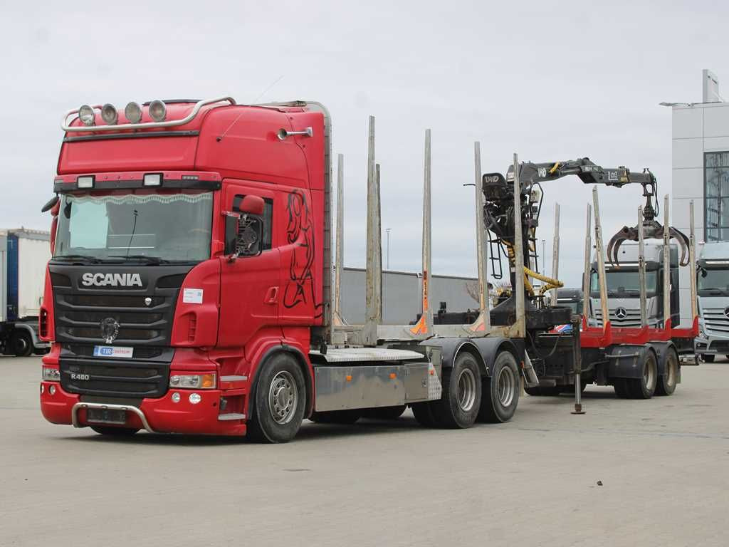 Scania R 480, CRANE LHO L120Z(78), 6X4 - Camion grumier, Camion grue: photos 1 Scania R 480, CRANE LHO L120Z(78), 6X4 - Camion grumier, Camion grue: photos 1