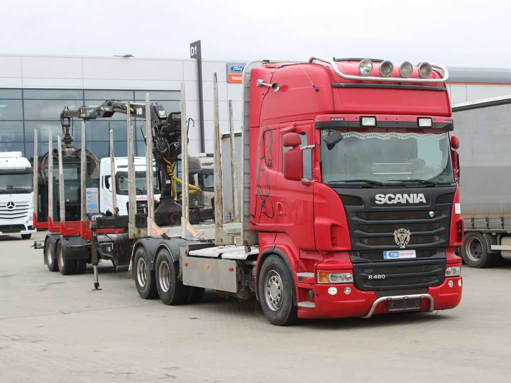 Scania R 480, CRANE LHO L120Z(78), 6X4 - Camion grumier, Camion grue: photos 2 Scania R 480, CRANE LHO L120Z(78), 6X4 - Camion grumier, Camion grue: photos 2