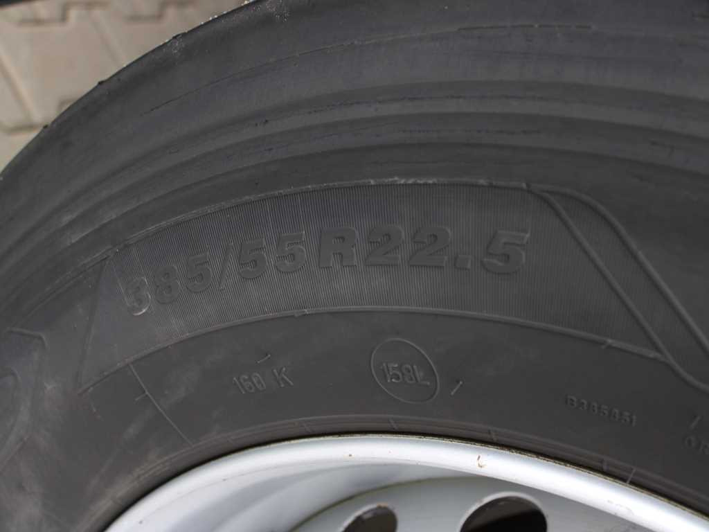 Remorque plateau Schwarzmüller PA 3/E, LIFTING AXLE, SIDE PANEL: photos 12