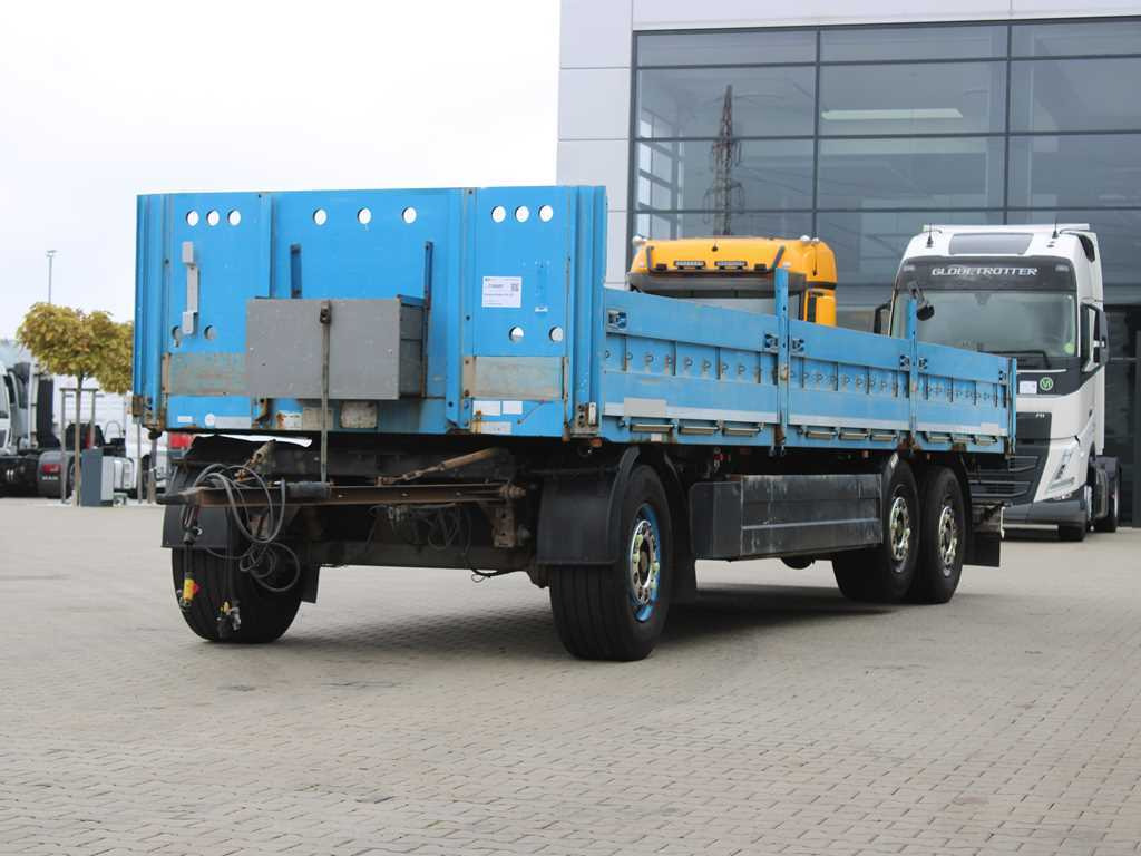 Schwarzmüller PA 3/E, LIFTING AXLE, SIDE PANEL - Remorque plateau: photos 1 Schwarzmüller PA 3/E, LIFTING AXLE, SIDE PANEL - Remorque plateau: photos 1