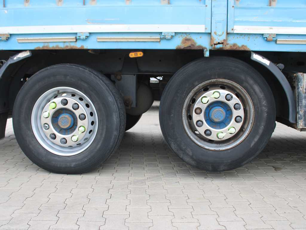 Remorque plateau Schwarzmüller PA 3/E, LIFTING AXLE, SIDE PANEL: photos 11