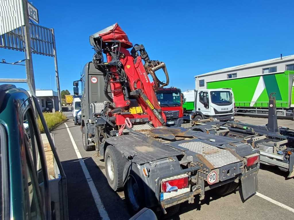Scania R500, 6x6, RETARDER, OPTICRUISE, PALFINGER EPSILON S260Z96 - Tracteur routier: photos 5 Scania R500, 6x6, RETARDER, OPTICRUISE, PALFINGER EPSILON S260Z96 - Tracteur routier: photos 5