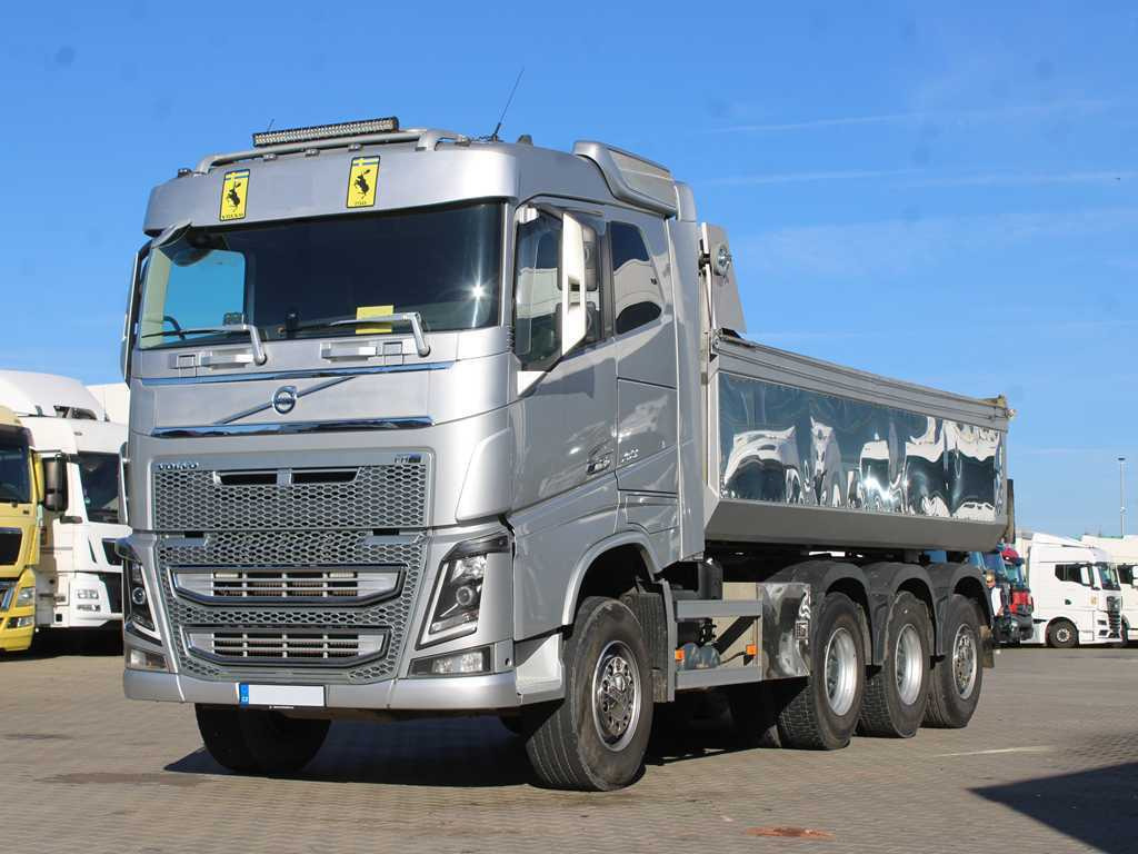 Volvo FH 750, EURO 6, 8X4, LIFTING AXLE, VEB +, 17m³ - Camion benne: photos 1 Volvo FH 750, EURO 6, 8X4, LIFTING AXLE, VEB +, 17m³ - Camion benne: photos 1