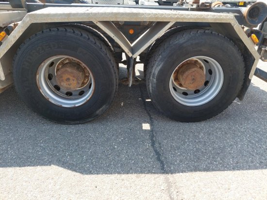 Camion ampliroll, Camion grue Iveco 8x4 Meiller Abroller, Automatik, E6, Retarder,: photos 10 Camion ampliroll, Camion grue Iveco 8x4 Meiller Abroller, Automatik, E6, Retarder,: photos 10