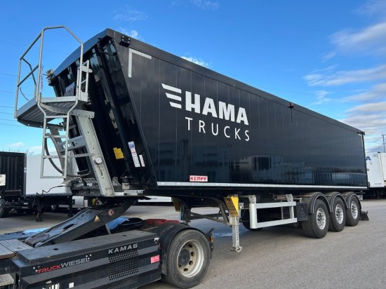 Kempf SKM AK 39 Alu-Kastenmulde 55m³ Rollplane - Semi-remorque benne: photos 1 Kempf SKM AK 39 Alu-Kastenmulde 55m³ Rollplane - Semi-remorque benne: photos 1