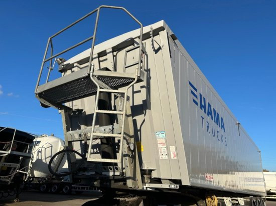 Kempf SKM AK 39 Alu-Kastenmulde 55m³ Rollplane - Semi-remorque benne: photos 2 Kempf SKM AK 39 Alu-Kastenmulde 55m³ Rollplane - Semi-remorque benne: photos 2