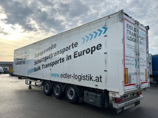 Knapen K100/KT01, 10 mm, Liftachse, Rollplane, Funk - Semi-remorque à fond mouvant: photos 4 Knapen K100/KT01, 10 mm, Liftachse, Rollplane, Funk - Semi-remorque à fond mouvant: photos 4