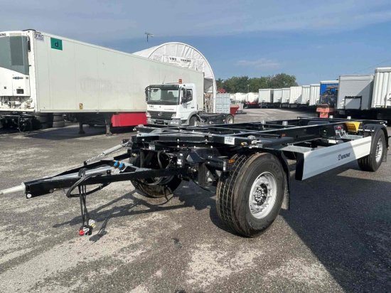 Krone AZW 18, Lafette, Krone-Achsen, Neu - Remorque porte-conteneur/ Caisse mobile: photos 1 Krone AZW 18, Lafette, Krone-Achsen, Neu - Remorque porte-conteneur/ Caisse mobile: photos 1