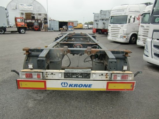 Krone Maxi Lafette BPW Achsen 3 Stück - Remorque porte-conteneur/ Caisse mobile: photos 5 Krone Maxi Lafette BPW Achsen 3 Stück - Remorque porte-conteneur/ Caisse mobile: photos 5