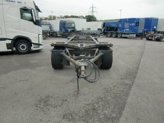 Krone Maxi Lafette BPW Achsen 3 Stück - Remorque porte-conteneur/ Caisse mobile: photos 2 Krone Maxi Lafette BPW Achsen 3 Stück - Remorque porte-conteneur/ Caisse mobile: photos 2