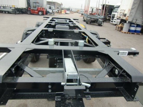 Remorque porte-conteneur/ Caisse mobile neuf Krone ZZ/DC07 Tandem Lafette, Standard,   BPW-Achsen, Heckabstützung: photos 8