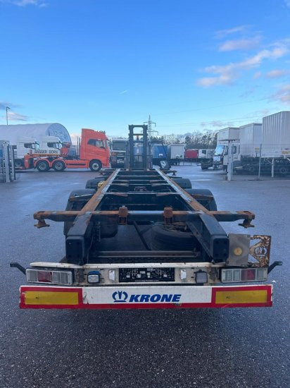 Krone ZZ/DC07 Tandem-Lafette, Standard, BPW-Achsen, Heckabstützung - Remorque porte-conteneur/ Caisse mobile: photos 5 Krone ZZ/DC07 Tandem-Lafette, Standard, BPW-Achsen, Heckabstützung - Remorque porte-conteneur/ Caisse mobile: photos 5