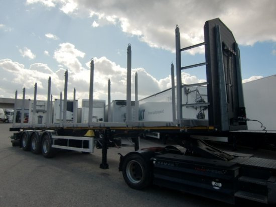 MEGA TIMBER LONG Holzauflieger 8 Rungenpaare 3. Achse Liftachse - Semi-remorque grumier: photos 3 MEGA TIMBER LONG Holzauflieger 8 Rungenpaare 3. Achse Liftachse - Semi-remorque grumier: photos 3